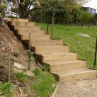 New steps.  Oct. 2003. Cambridge Tree Trust